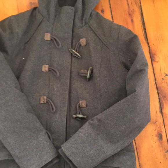 Merrell Grey Lined Warm Winter Coat Size M - Picture 9 of 9